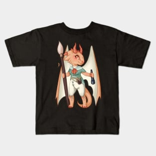 Artea, the dragon explorer Kids T-Shirt